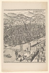 Ansicht von Florenz (mittlerer Teil)