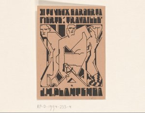 Ex Libris von J.H. Plantenga von Reijer Stolk