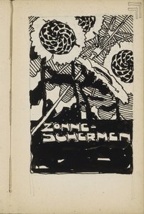 Werbeentwurf für Sonnenschirme