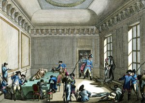 Verhaftung von Robespierre