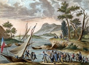 Verhaftung von Emigranten und Verschwörern