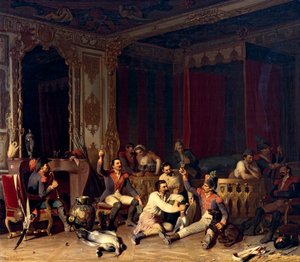 Einquartierung französischer Soldaten von Reinhard Sebastian Zimmermann