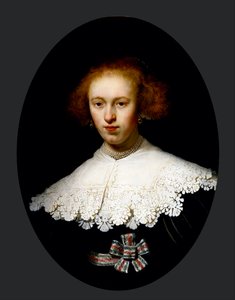 Porträt einer jungen Frau von Rembrandt van Rijn