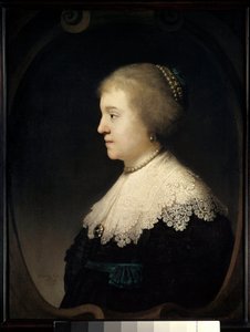 Porträt einer Frau (Saskia?)