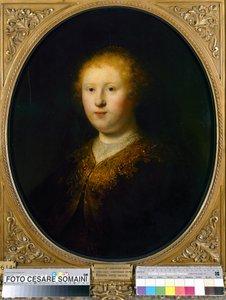 Porträt einer jungen Frau von Rembrandt van Rijn