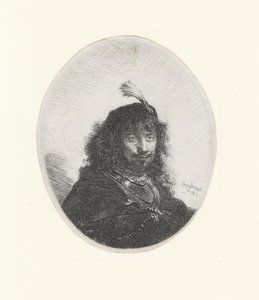 Rembrandt mit dem Schwert und dem Reiher