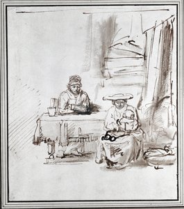 Die Heilige Familie von Rembrandt Harmensz. van Rijn
