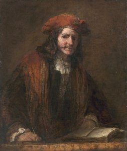 Der Mann mit dem roten Hut, ca. 1660 von Rembrandt Harmensz. van Rijn