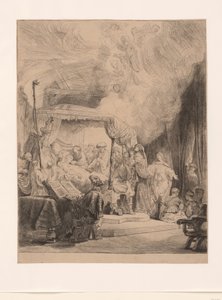 Der Tod der Jungfrau von Rembrandt van Rijn (signed by artist)