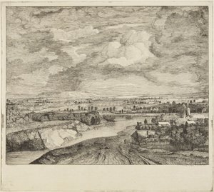 "---- Orage" nach Rembrandt von Rembrandt van Rijn