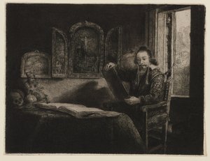 Abraham Francen von Rembrandt van Rijn