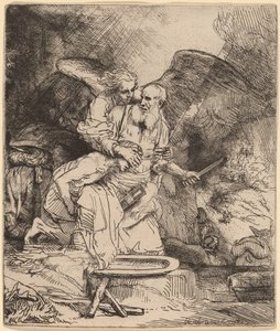 Abrahams Opfer von Rembrandt van Rijn
