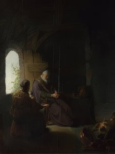 Anna und der blinde Tobit. Um 1630