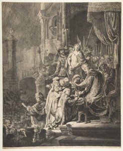 Christus vor Pilatus: die große Platte, 1636