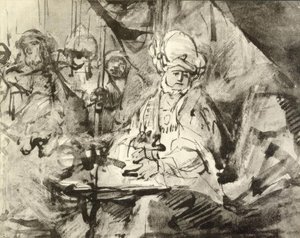 Die Handwaschung des Pilatus von Rembrandt van Rijn