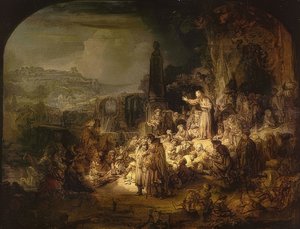 Die Predigt Johannes des Täufers