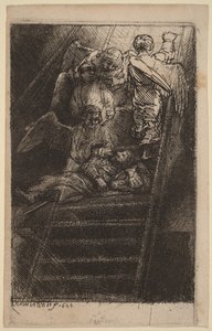 Jakobsleiter von Rembrandt van Rijn