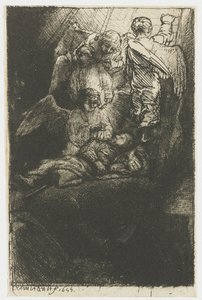 Jakobsleiter von Rembrandt van Rijn