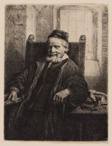 Jan Lutma, Goldschmied von Rembrandt van Rijn