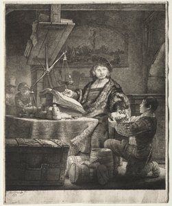 Jan Uytenbogaert von Rembrandt van Rijn