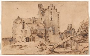 Kostverloren Schloss im Verfall
