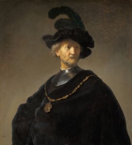 Alter Mann mit einer Goldkette, 1631 von Rembrandt van Rijn