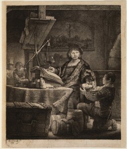 Porträt des Goldwägers Jan Uytenbogaert von Rembrandt van Rijn