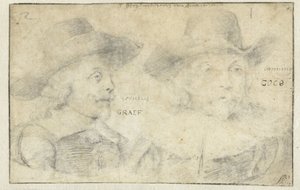 Porträts von Cornelis de Graeff und Frans Banningh Cocq von Rembrandt van Rijn