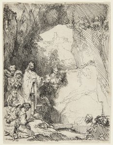 Auferweckung des Lazarus von Rembrandt van Rijn