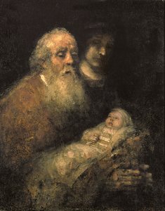 Simeon im Tempel, 1669 von Rembrandt van Rijn