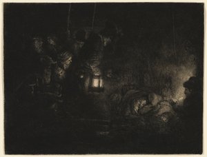 Die Anbetung der Hirten: Ein Nachtstück