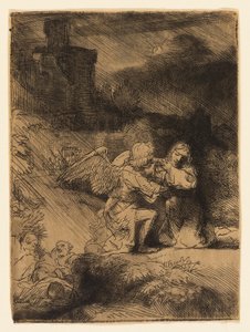Die Agonie im Garten von Rembrandt van Rijn