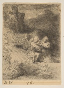 Die Agonie im Garten von Rembrandt van Rijn