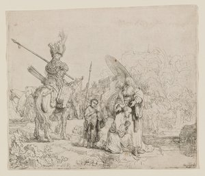 Die Taufe des Eunuchen von Rembrandt van Rijn