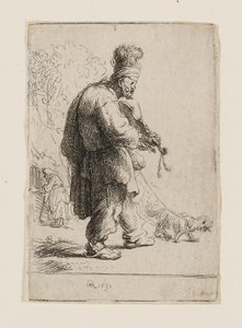 Der blinde Geiger von Rembrandt van Rijn