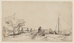 Die Brücke bei Klein Kostverloren an der Amstel