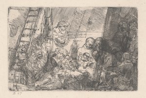 Die Beschneidung im Stall, 1646-54
