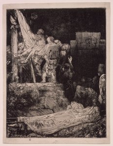 Die Kreuzabnahme bei Fackellicht von Rembrandt van Rijn