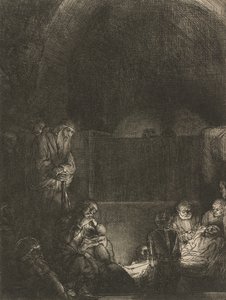 Die Grablegung, ca. 1654 von Rembrandt van Rijn