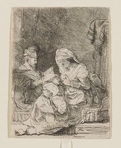 Die Heilige Familie von Rembrandt van Rijn