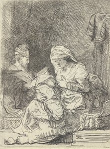 Die Heilige Familie, ca. 1632 von Rembrandt van Rijn