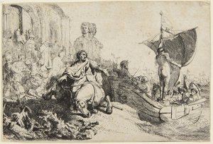 Das Schiff des Glücks von Rembrandt van Rijn