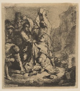 Die Steinigung des Heiligen Stephanus, 1635 von Rembrandt van Rijn