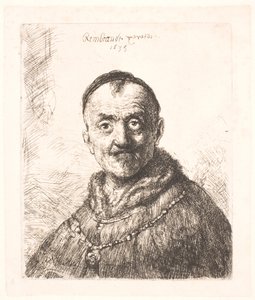 Der erste orientalische Kopf (Rembrandts Vater?) von Rembrandt van Rijn
