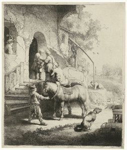 Der barmherzige Samariter von Rembrandt van Rijn