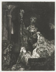 Die Darstellung im Tempel im Dunkeln