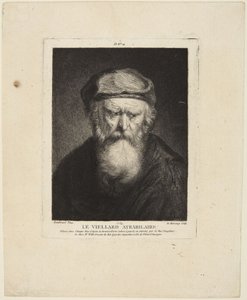 Griesgrämiger Greis von Rembrandt van Rijn
