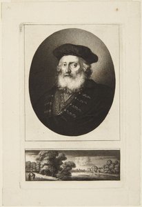 Alter Mann mit Mütze von Rembrandt van Rijn