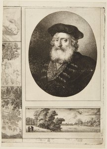 Alter Mann mit Mütze von Rembrandt van Rijn