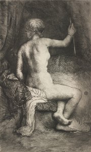 Frau mit dem Pfeil, 1661